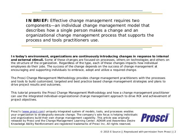 To change the individual change the system